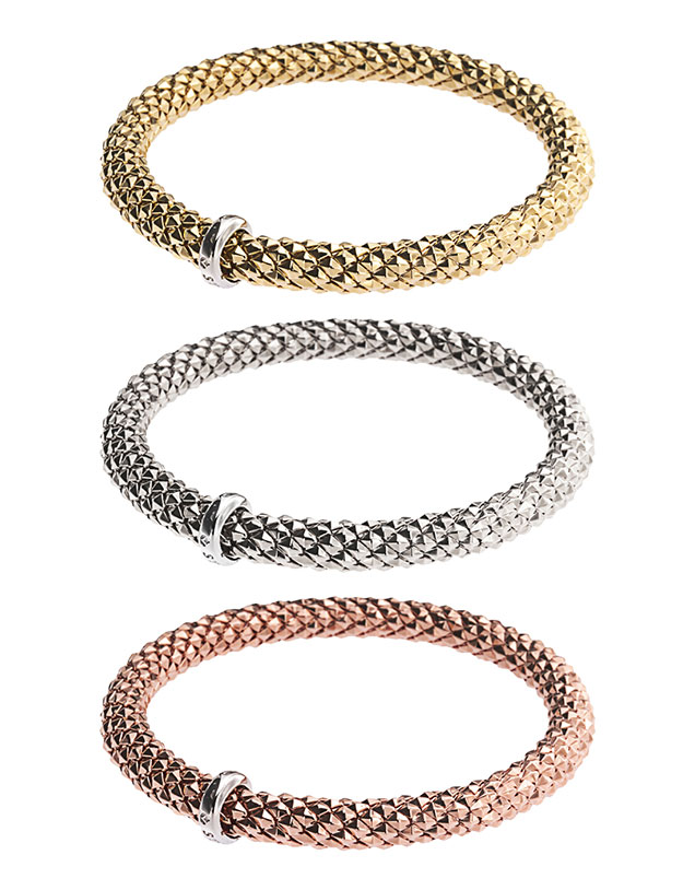 Serpentis_snake_bracelets_pink_white_yellow_gold