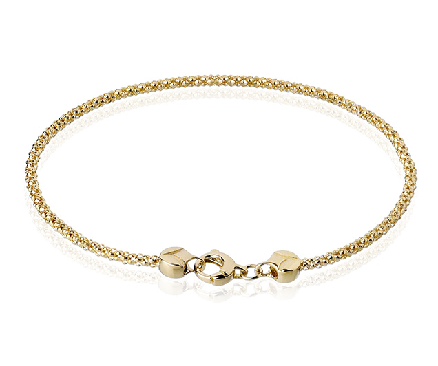Stellamilano - Safran - Gold bracelet with clasp - BR00040G